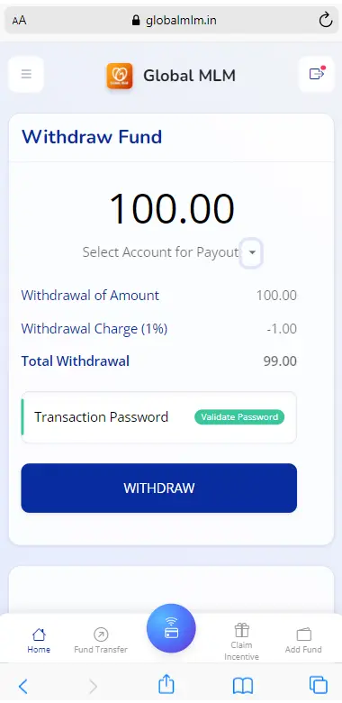 claim payout