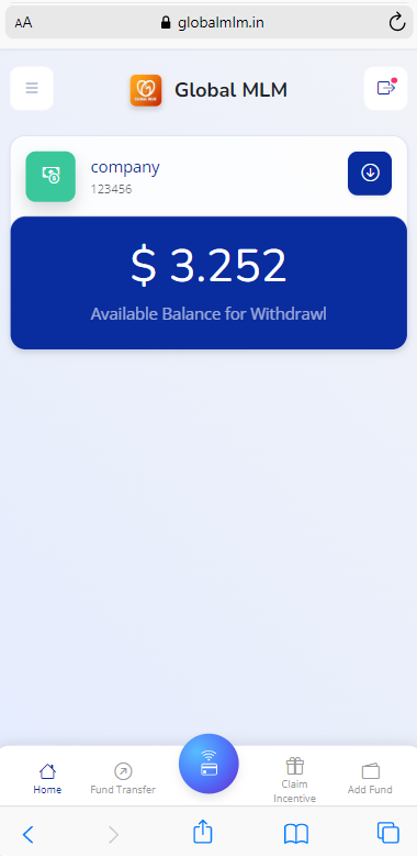 wallet balance